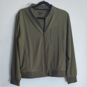 H&M Khaki Bomber Jacket for Men